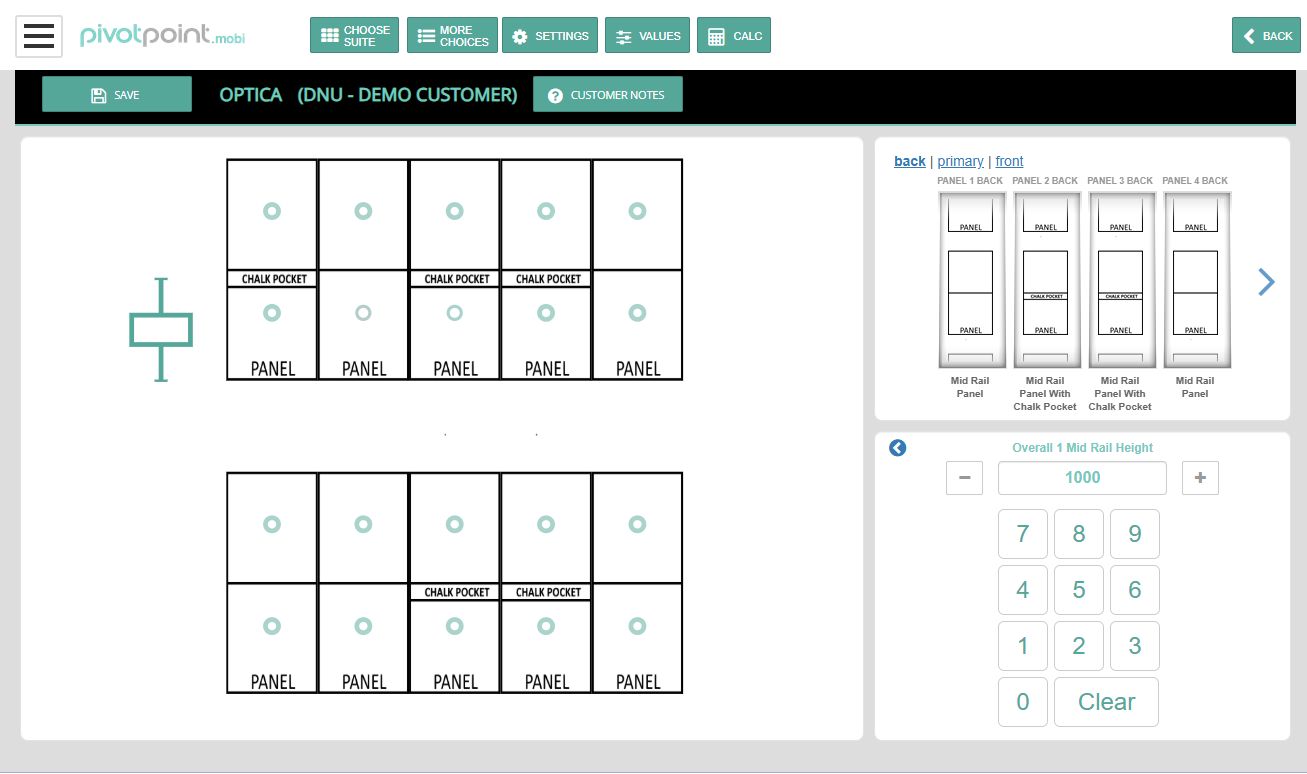 graphic of Unbound Systems product configurator interface