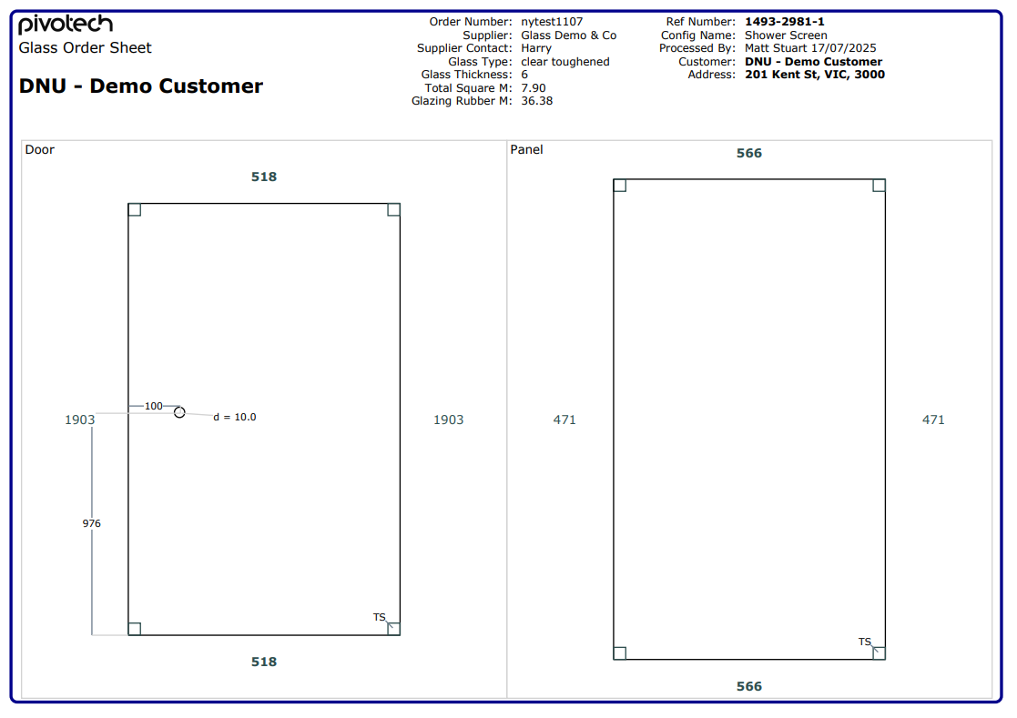 graphic of Unbound Systems product configurator cut sheet